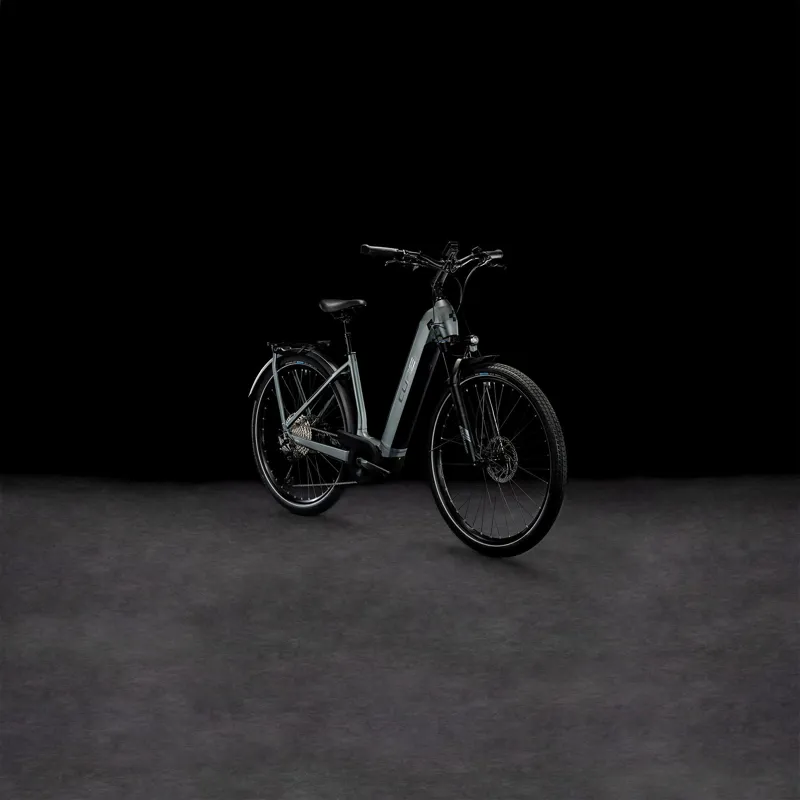 Cube Kathmandu Hybrid Pro Easy-Entry 750 Trekking eBike in Grey-5